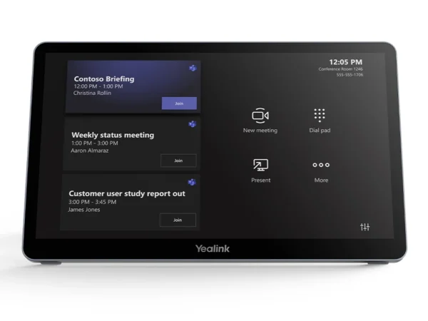 Yealink MTouch Plus – Flagowy Panel Dotykowy 11,6″ Trzeciej Generacji (Biały)