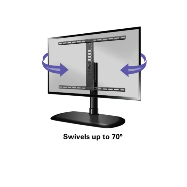 Sanus VuePoint FTVS1-B2 – Uniwersalna Podstawa Obrotowa do TV (32″-65″)